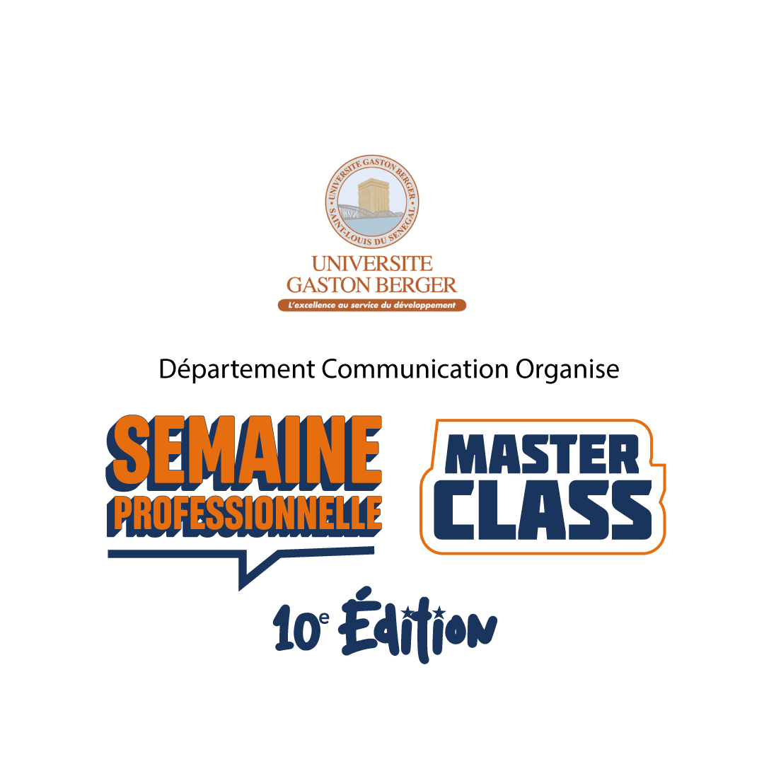 Semaine professionnelle — Master Class